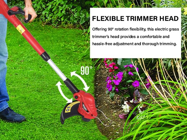 FALCON FEGT-138 350W Electric Grass Trimmer - Image 6