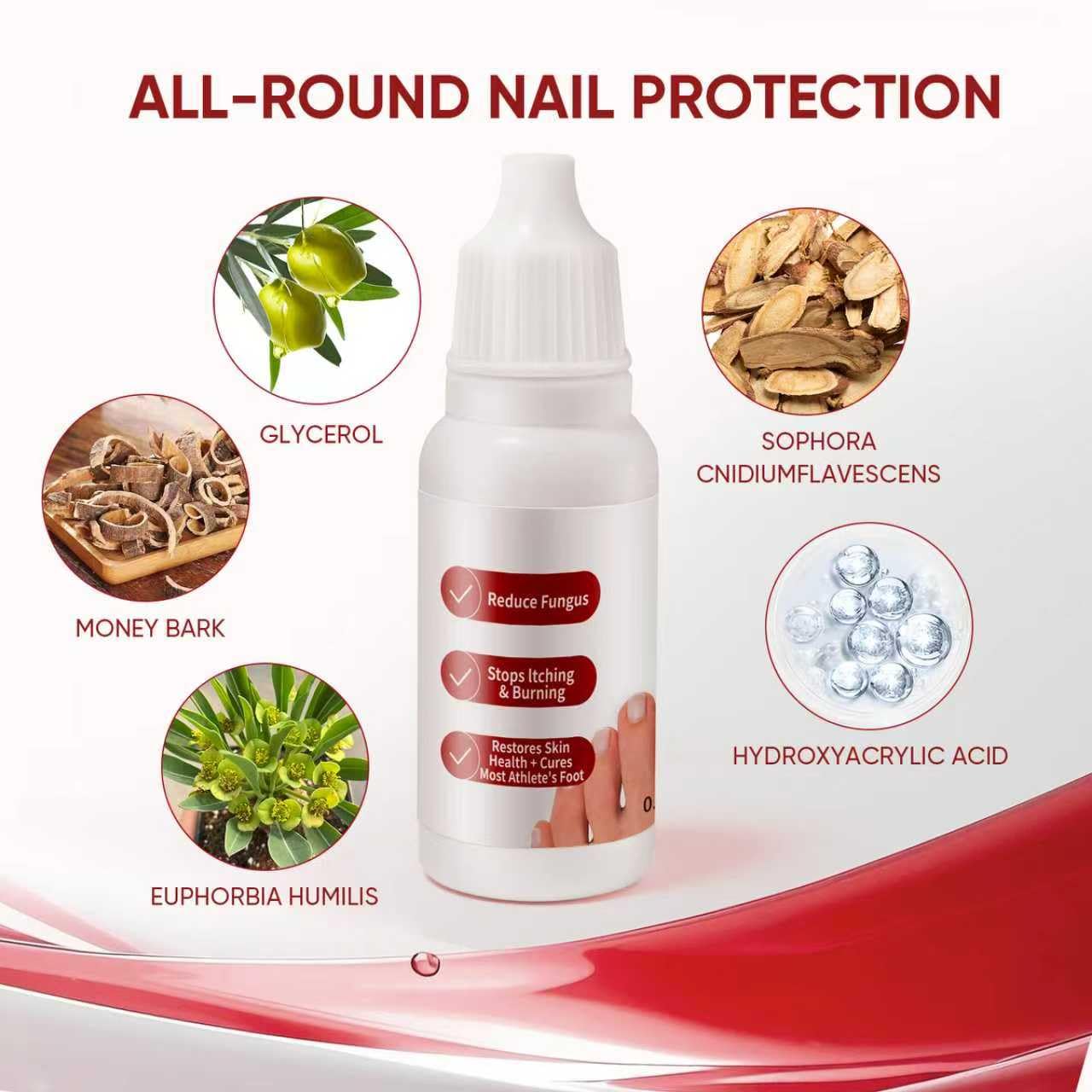 Toenail Treatment,Gentle Formula, Effectively Improves Nails for a More Beautiful Appearance（1pcs）