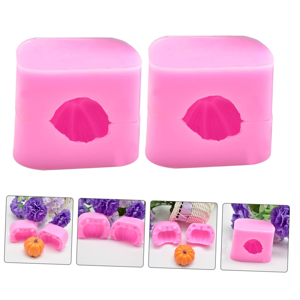 Cabilock Lot De 4 Moules À Gâteau En Silicone Antiadhésifs Pour Décoration Dhalloween 6 Pièces X 4