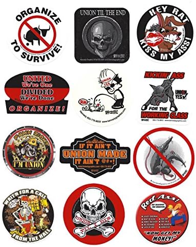 Dirty Dozen Hard Hat Sticker Mix 5