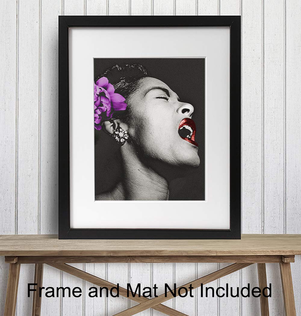Amazon.com: Billie Holiday Poster - African American Wall Art