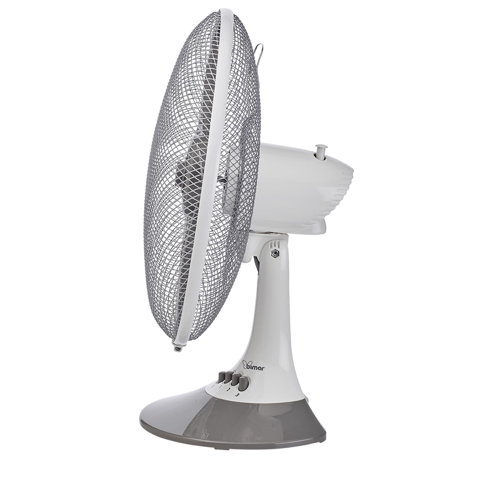 bimar VT433 Ventilatore da Tavolo 40 cm, Ventilatore silezioso,con Selettore 3 Velocità, Elica con 5 con Pale, Orientabile Destra - Sinistra, Inclinazione Regolabile Alto - Basso, Motore 55W