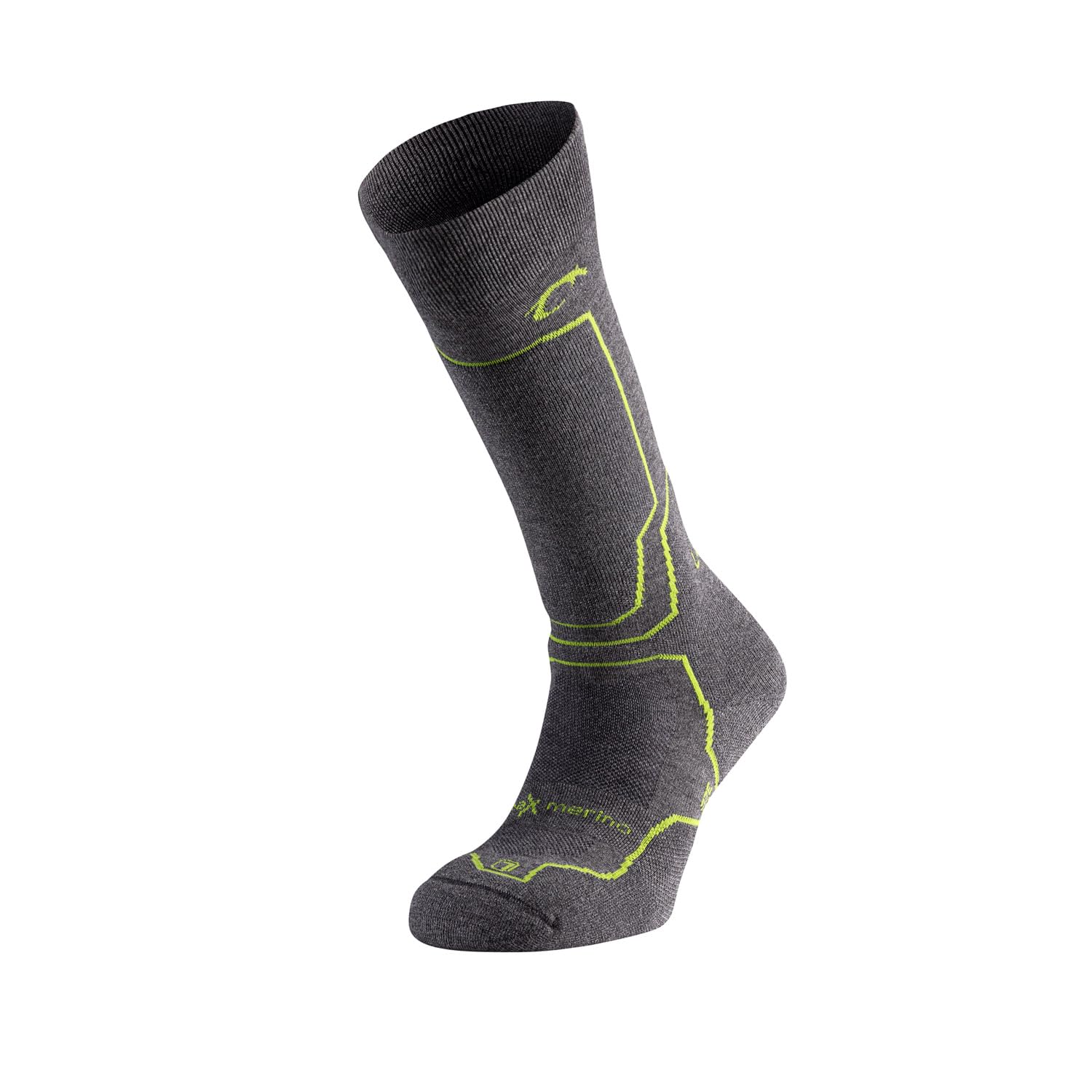 Lurbel Peak Six Chaussettes thermiques en laine pour ski Unisexe