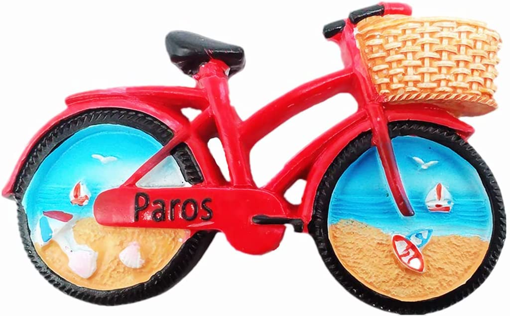 Altko Sz-2375 Paros Greece Magnet Fridge Refrigerator Magnet Decoration Sticker Souvenir Resin Crafts Kitchen Whiteboard