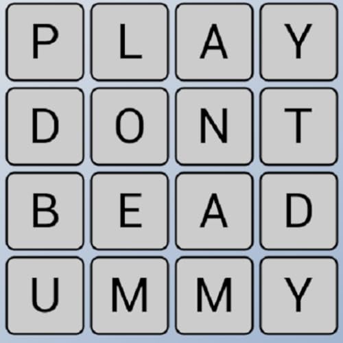 Don t Be A Dummy - A Word Game