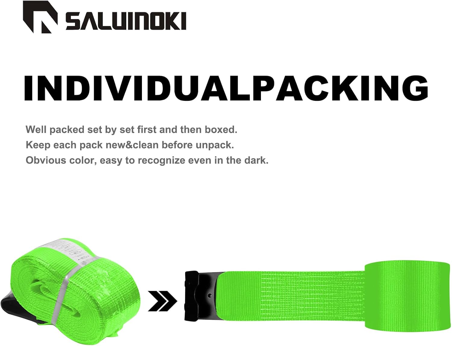 12Pack 4 inch Straps Flatbed Strap 4x30 Truck Strap for Flatbed Trailer Winch Strap Heavy Duty 4 inch Ratchet Straps Flatbed Green - Image 2