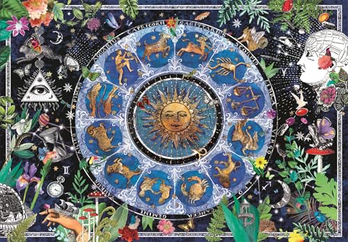 Puzzle Compact 1000 pièces : Thème Astrologique Clementoni Puzzles - vue 2