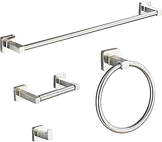 Brushed Nickel Bathroom Hardware Set
