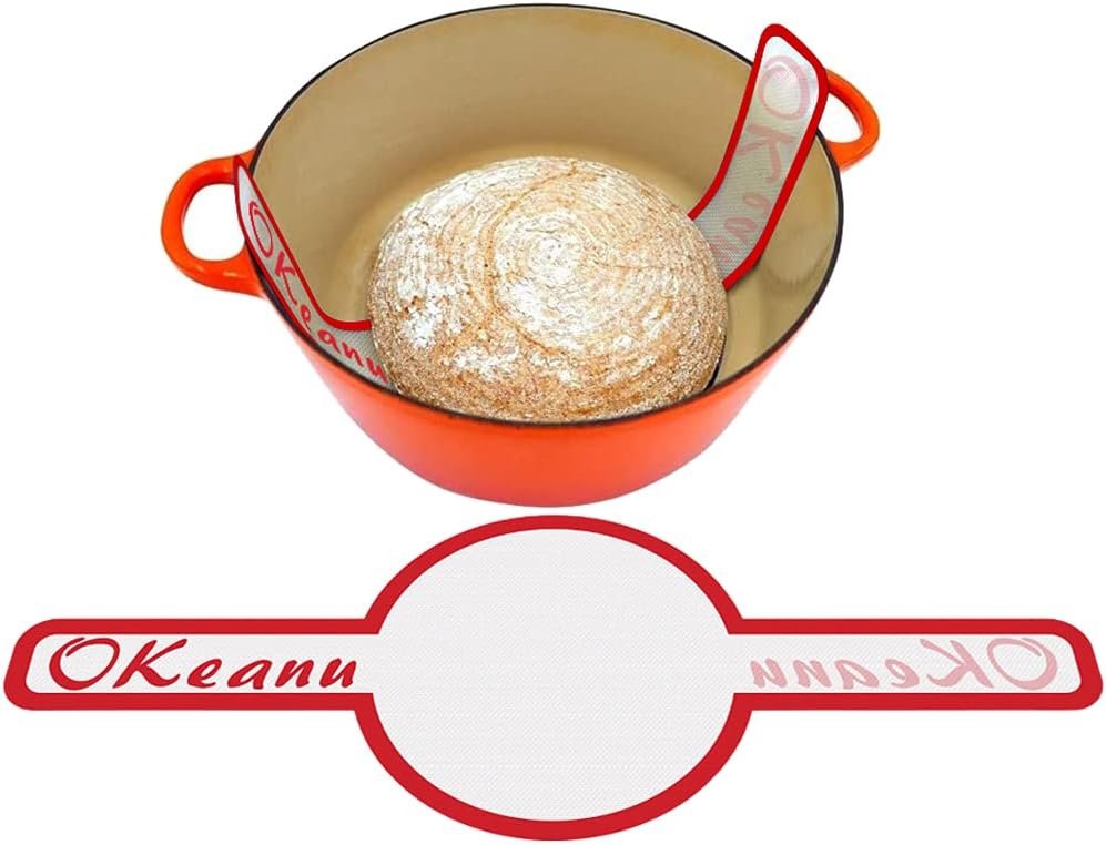 Silicone Baking Mat for Dutch Oven Long Handle Baking Mat Softer