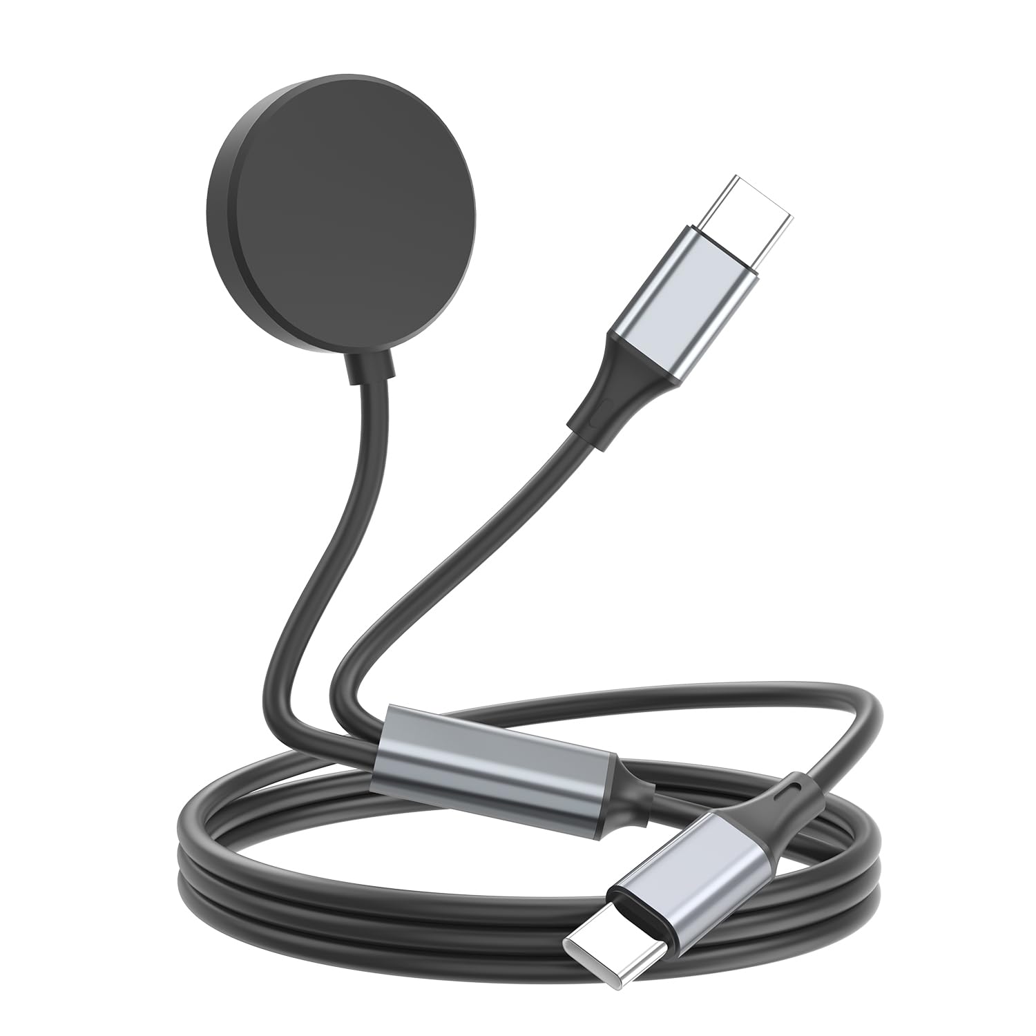 Clolasa USB C 2 in 1 Multi Fast Charger Charging Cable for Samsung Galaxy Watch 7/FE/Ultra/6/6 Classic/5/5 Pro/4/4 classic/3/Active 2/Active & Galaxy S24/S23/S22/21/20 Note-4FT