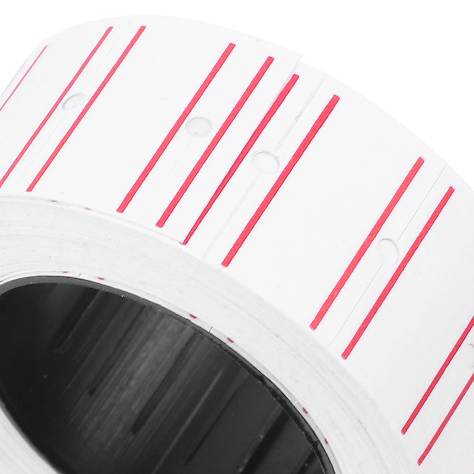 STOBAZA 30rollos Papel Adhesivo para Etiquetas de Precio Blanco con Alta Viscosidad Impresión Clara y Secado Rápido para Oficinas y Comercios Pequeños