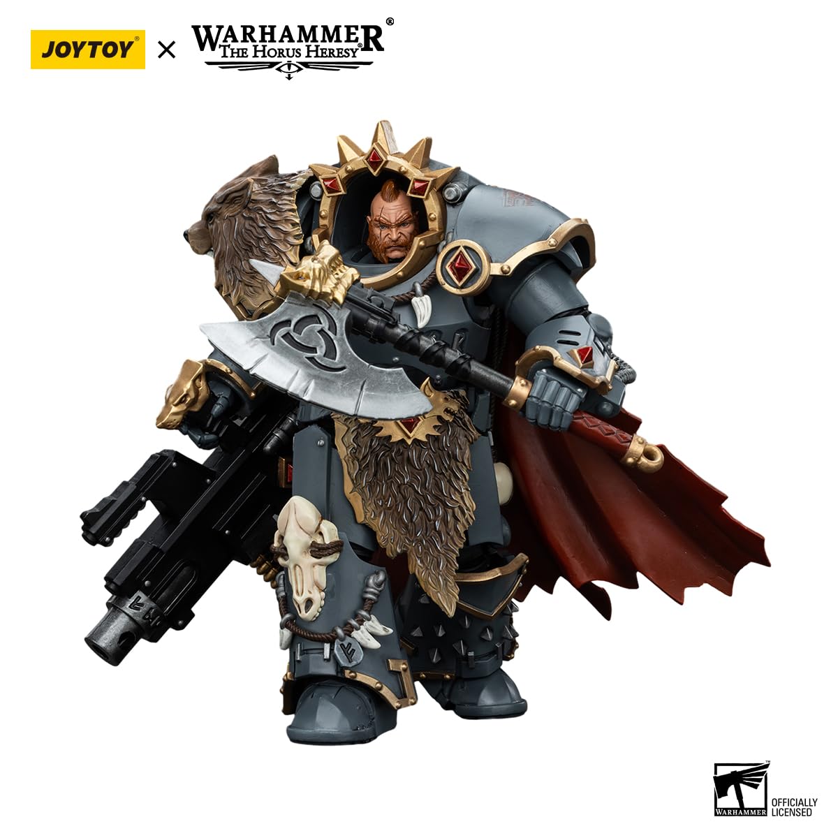 Amazon.com: JOYTOY Warhammer The Horus Heresy Space Wolves Hvarl