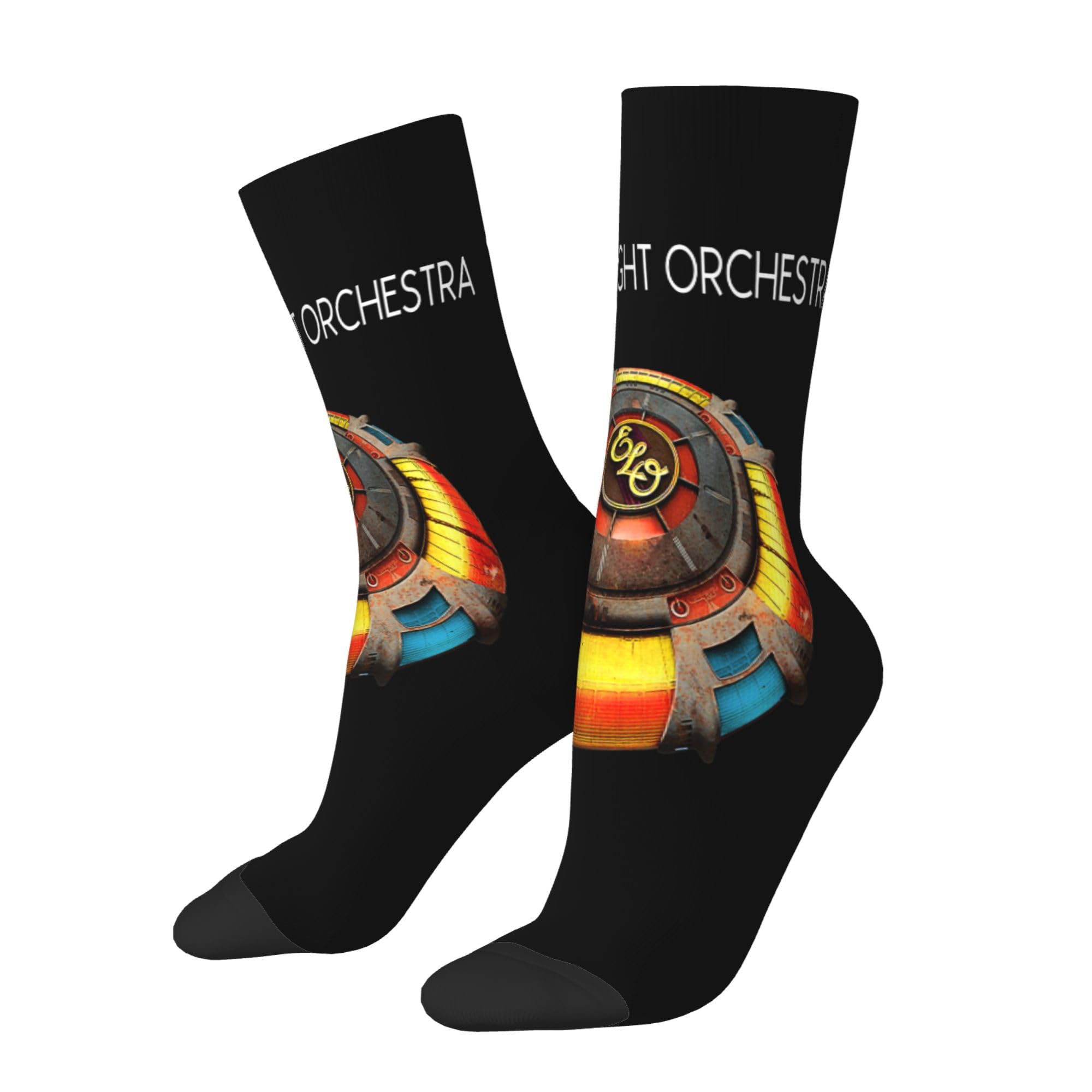 MZPQDKSLK Electric Crew El*o Socks Outdoor Light Athletic Orches*tra Socks