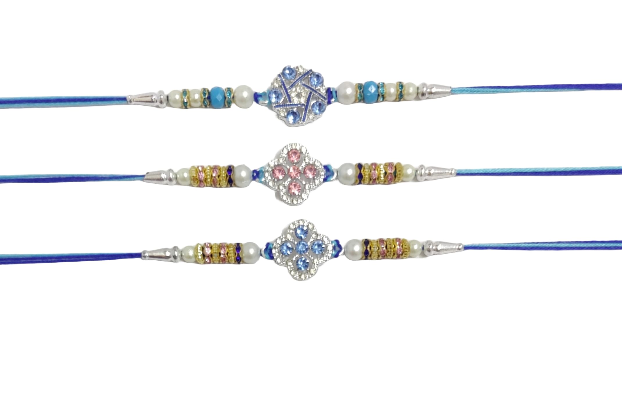 Trinity Bond Rakhi Set by Ritya Creation