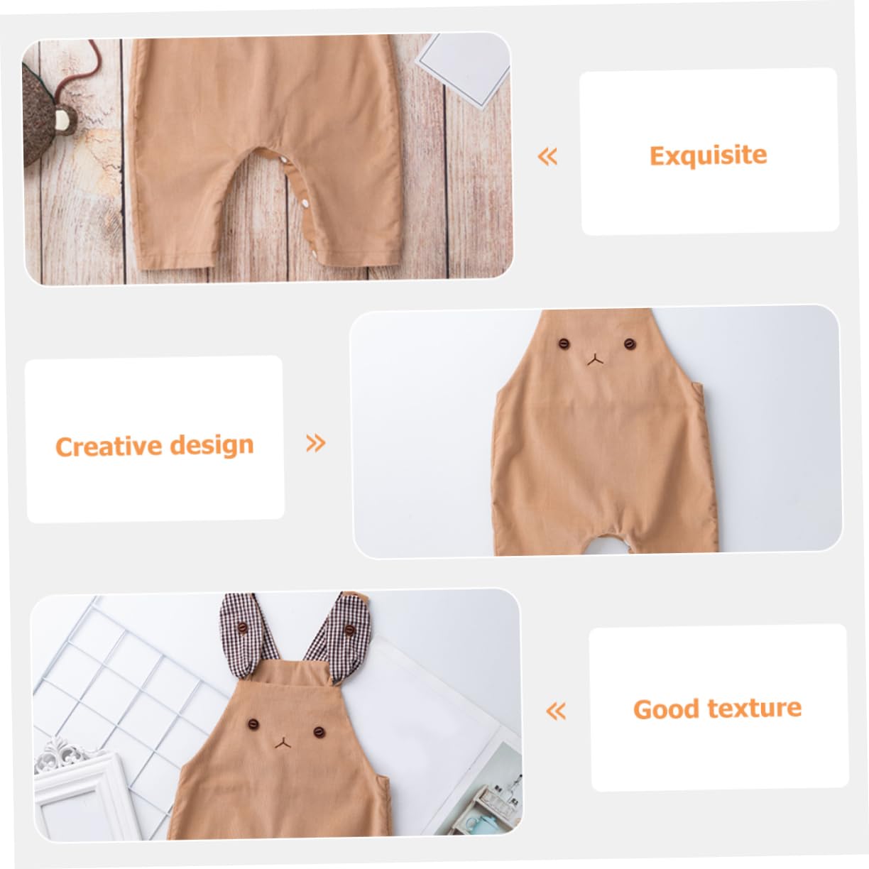 Bretelle abbigliamento abbigliamento neonata abbigliamento per ragazzi da neonato vestiti per foto per bambini neonato fotografia ragazzo cotone Khaki