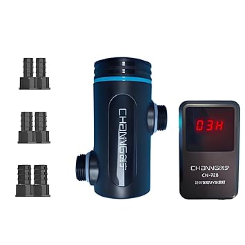 MERISHOPP Pond Disinfection Clean Lamp Algae Removal Lamp for Freshwater Swimming Pool