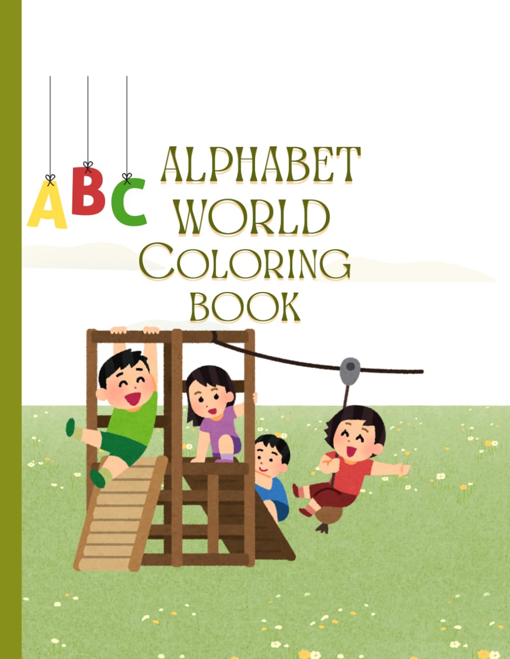 Alphabet World Coloring Book