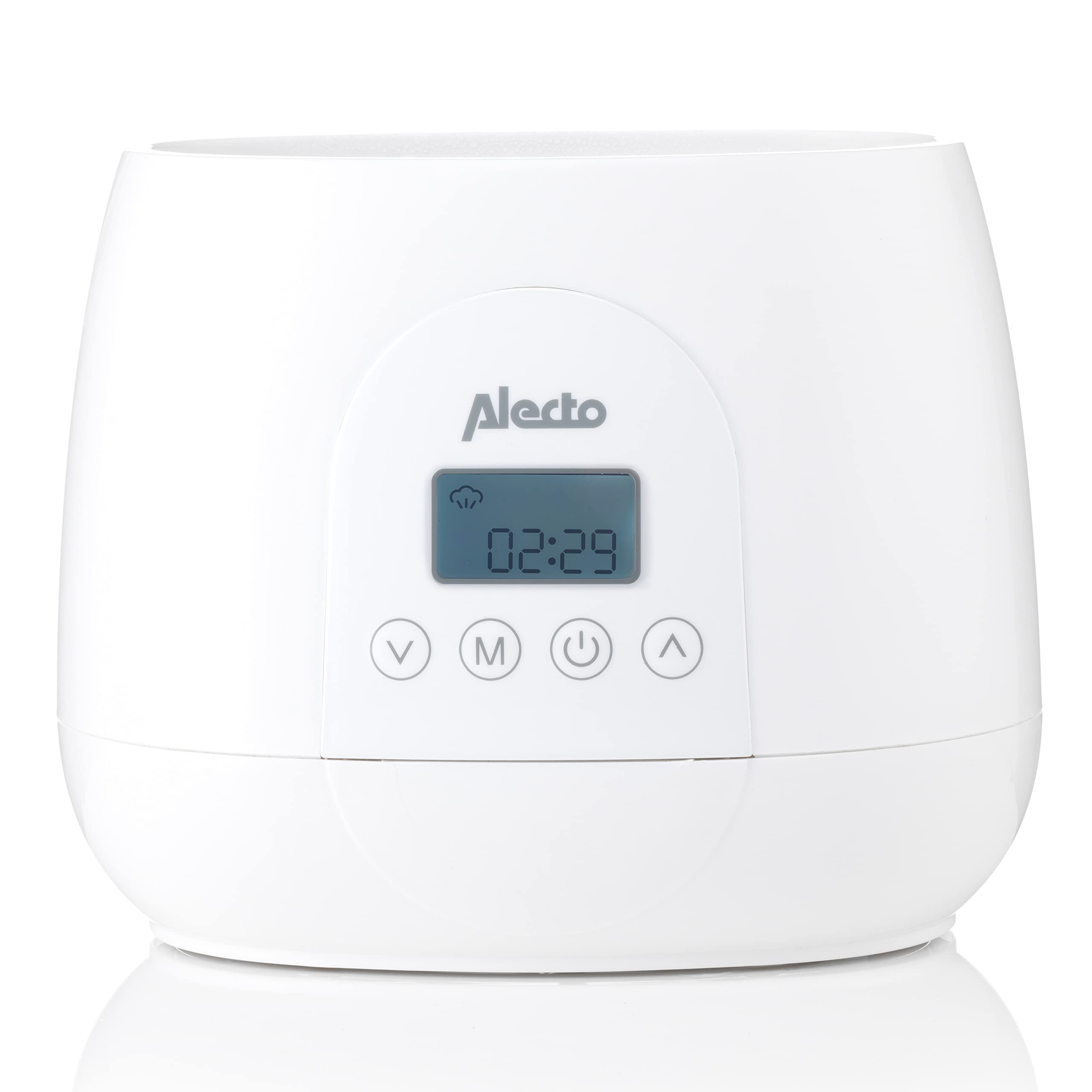 Alecto BW700TWIN Flaschenwärmer Baby - Doppelter Flaschenwärmer - BPA Frei - Sterilisator - vorprogammierte Aufwärmzeiten - weiß