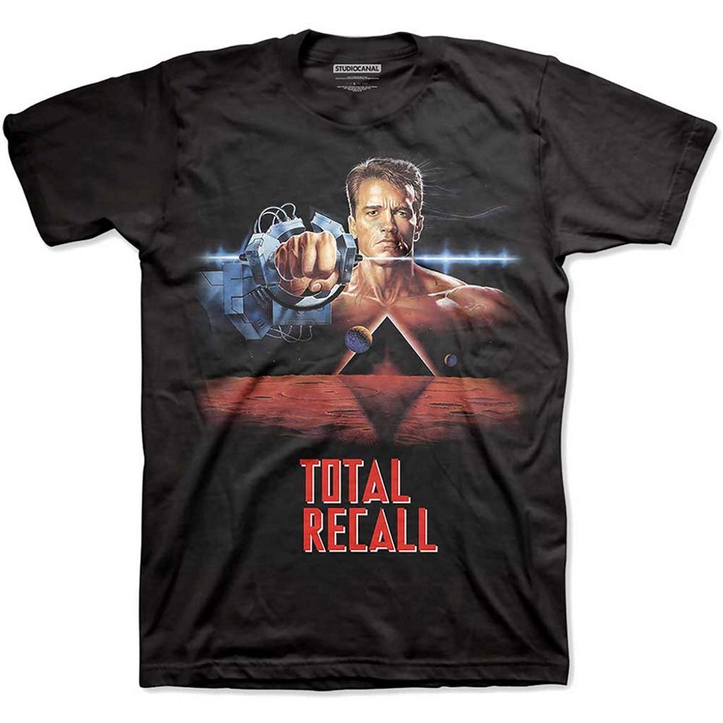 Studio Canal Total Recall 'Total Recall' T-Shirt (Small) Black