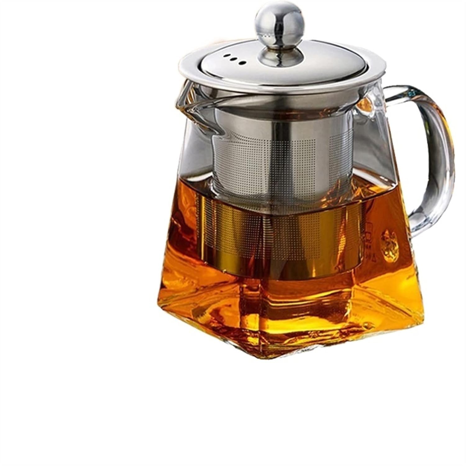 Heat Resistant Glass Teapot - Loose Leaf Tea Kettle -4