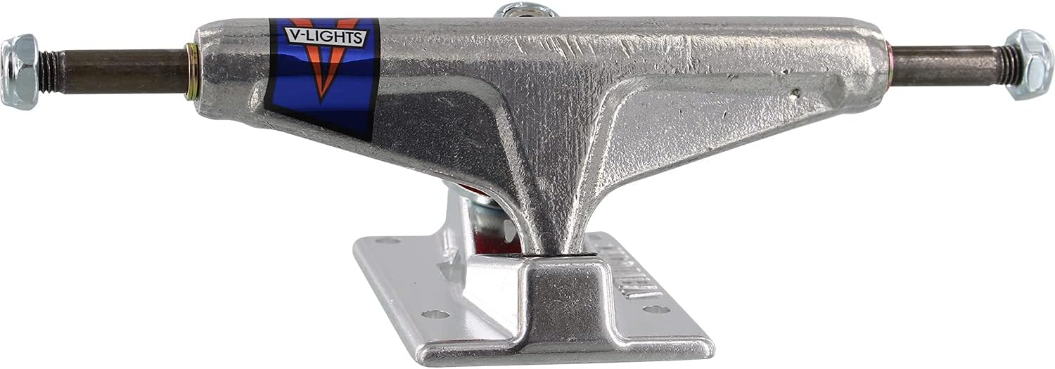 V-Light Low Polished Skateboard Trucks - 5.0" Hanger 7.75" Axle (Set of 2)