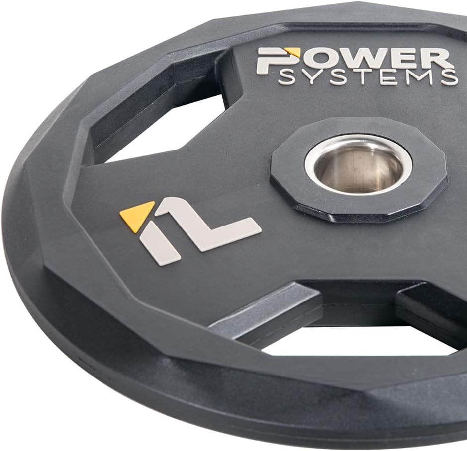 Power Systems Urethane Weight Plate, 2.5 Pounds, Black (55883)