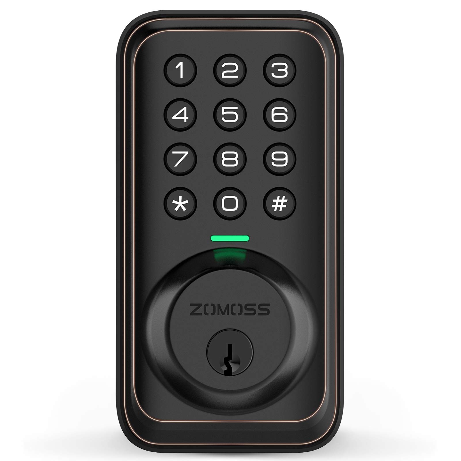 Buy Keyless Entry Door Lock, Zomoss Electronic Deadbolt Lock, Door