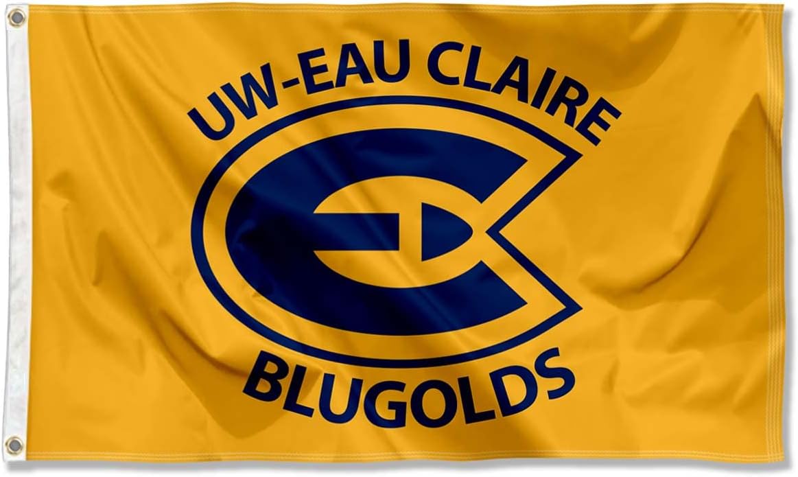 Wisconsin Eau Claire Blugolds 3x5 Foot Flag