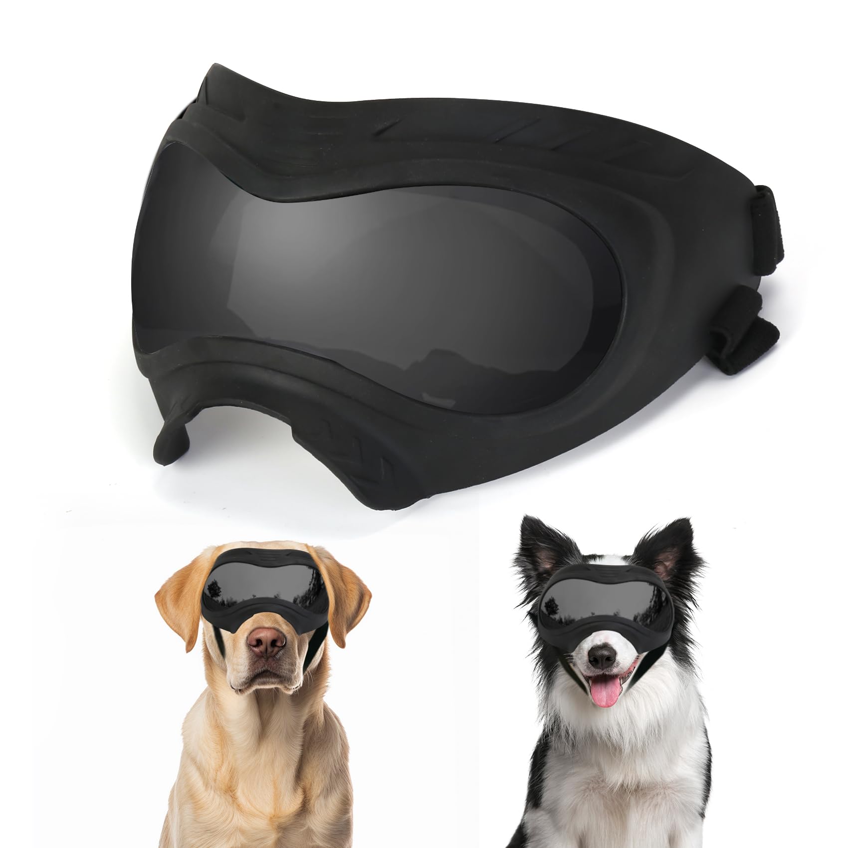Lunettes de soleil chien anti-buée pour la randonnée