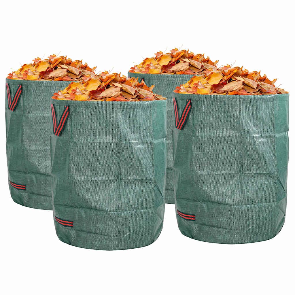 Genérico Sacchi per Rifiuti da Giardino 4 PCS Verde 66 x 66 x 83.5 cm,Verde,1.66kg,42008103