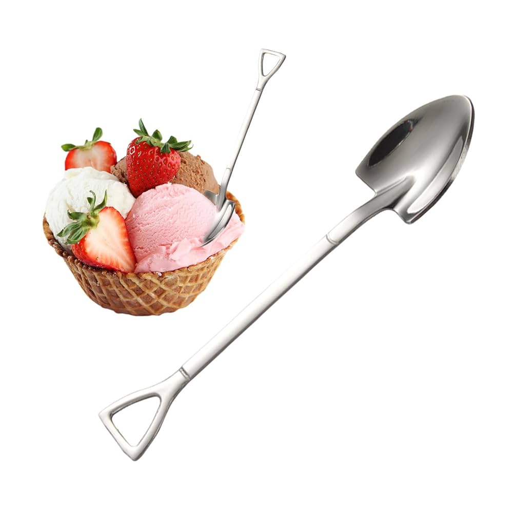 シェフィールド製シェル型デザートスプーン6本ケース付き中古ステンレスクロムメッキ シェフィールド製シェル型デザートスプーン6本ケース付き中古