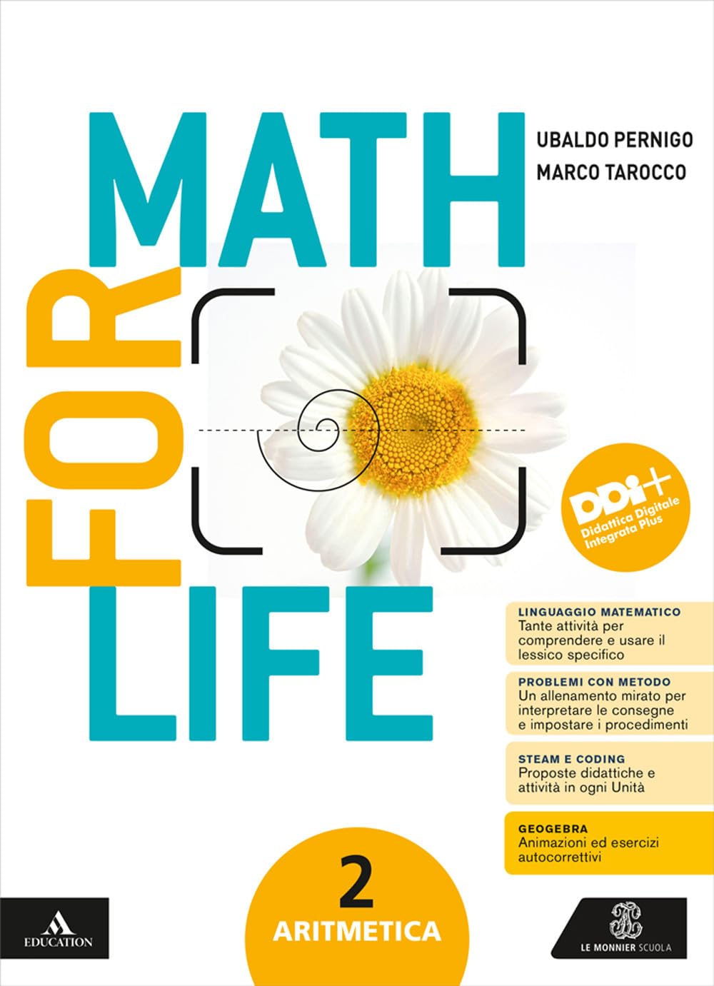 Math for life. Aritmetica. Geometria. Con Quaderno per gli esercizi. Per la Scuola media. Con e-book. Con espansione online (Vol. 2)