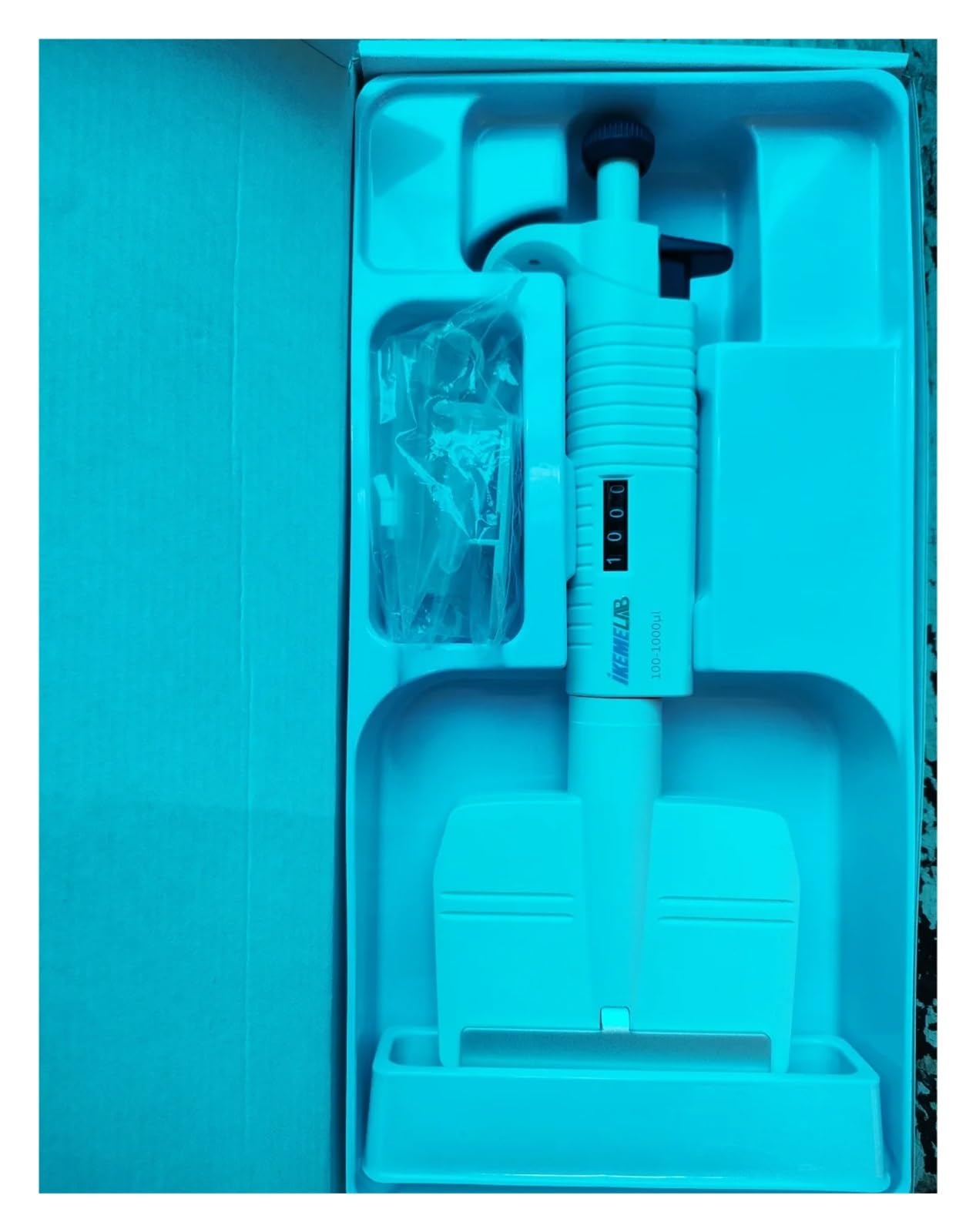 Pipeta ajustable de 12/8 canales Pipeta manual totalmente autoclavable Pipeta multicanal for laboratorio químico escolar(12 channel 0.5-10ul)