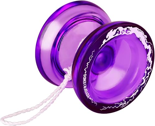 Miniatura 5 de 7YO Yoyo AOE profesional, Yoyo de cristal para niños principiantes, Yoyo de doble propósito con rodamiento Yoyo que no responde para avanzado, truco