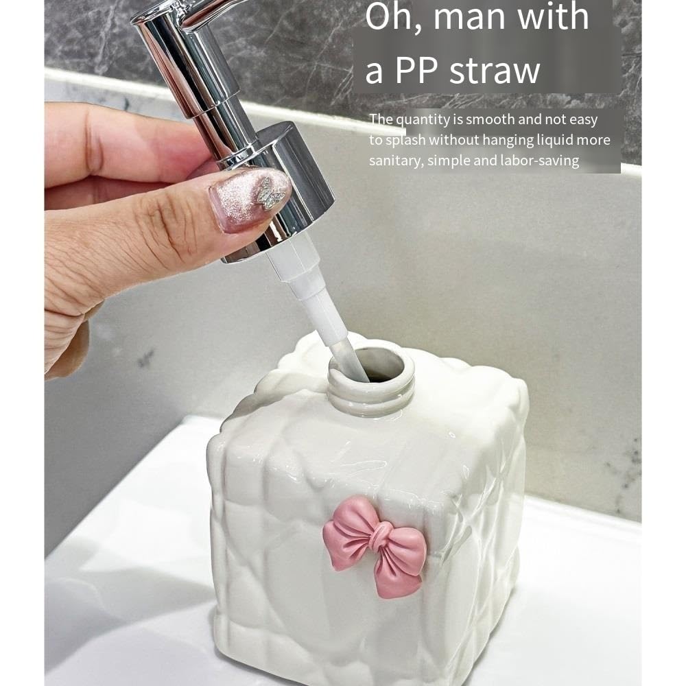 Distributore di Sapone, premere la Mano r Bottiglia Bagno Shampoo Doccia Gel Distributore di detersivo per bucato Bottiglia Hotel Bottiglia