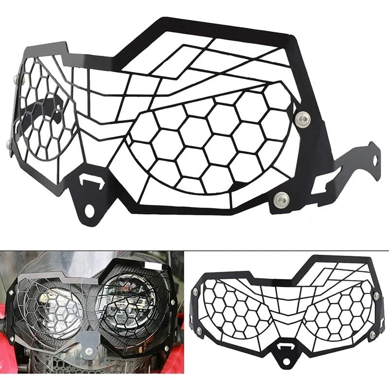 Grille phare moto noire pour préserver l'esprit d'aventure CRF 250L - 6