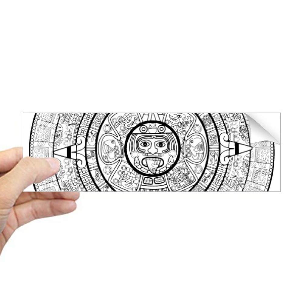 Autocollant fenêtre pharaon Égypte occultant partiel et déco rectangulaire