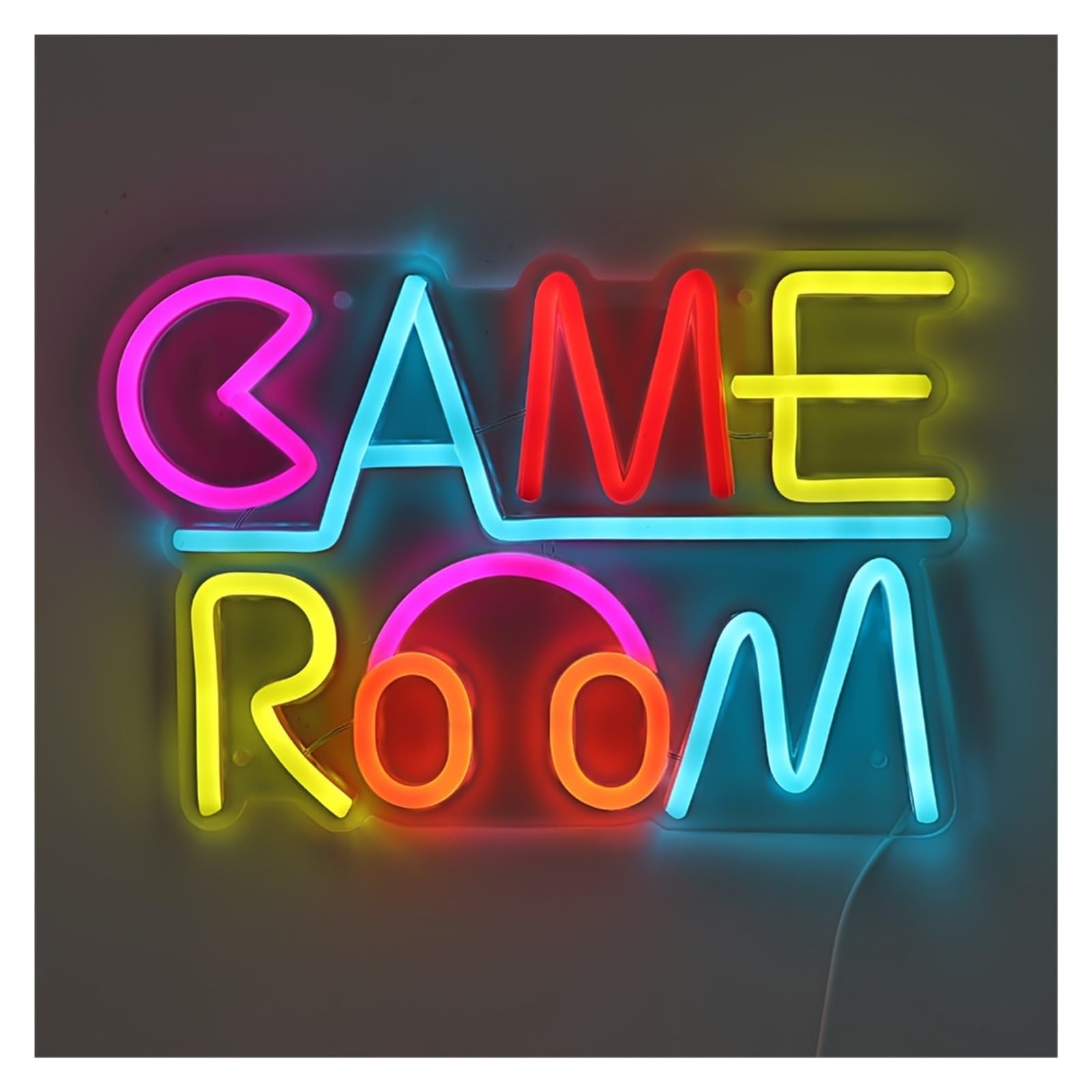 Luce al neon Insegna al neon per sala giochi per regali per feste Gamer Zone Luci per decorazioni da parete per camera letto