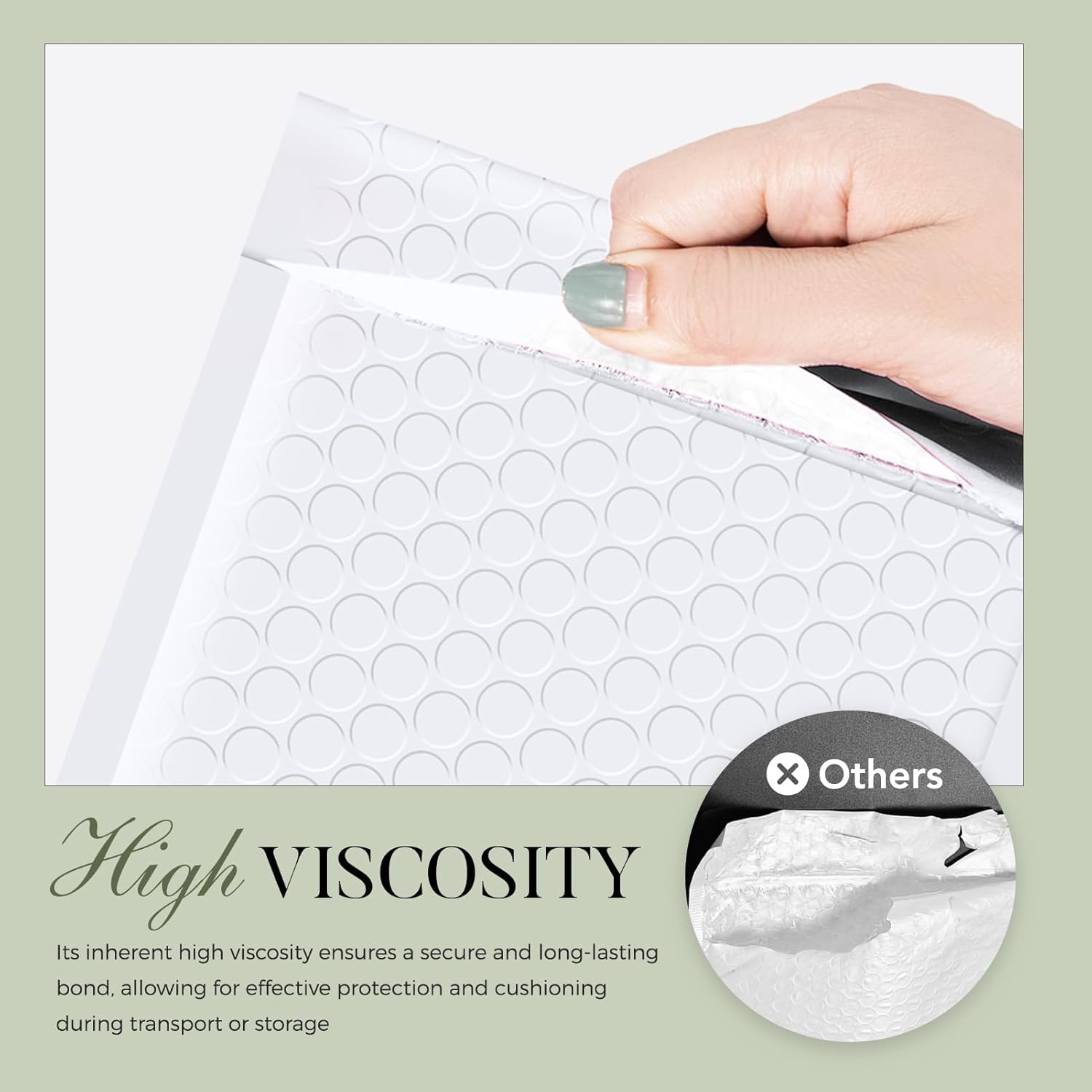 METRONIC 4x8" Bubble Mailer 200 Pack Waterproof White Small Bubble Mailers Usable Size 4x7" Self Seal Mailing Envelopes Bubble Padded for Small Business Mailing Jewelry Makeup Cards Envelope Mailers