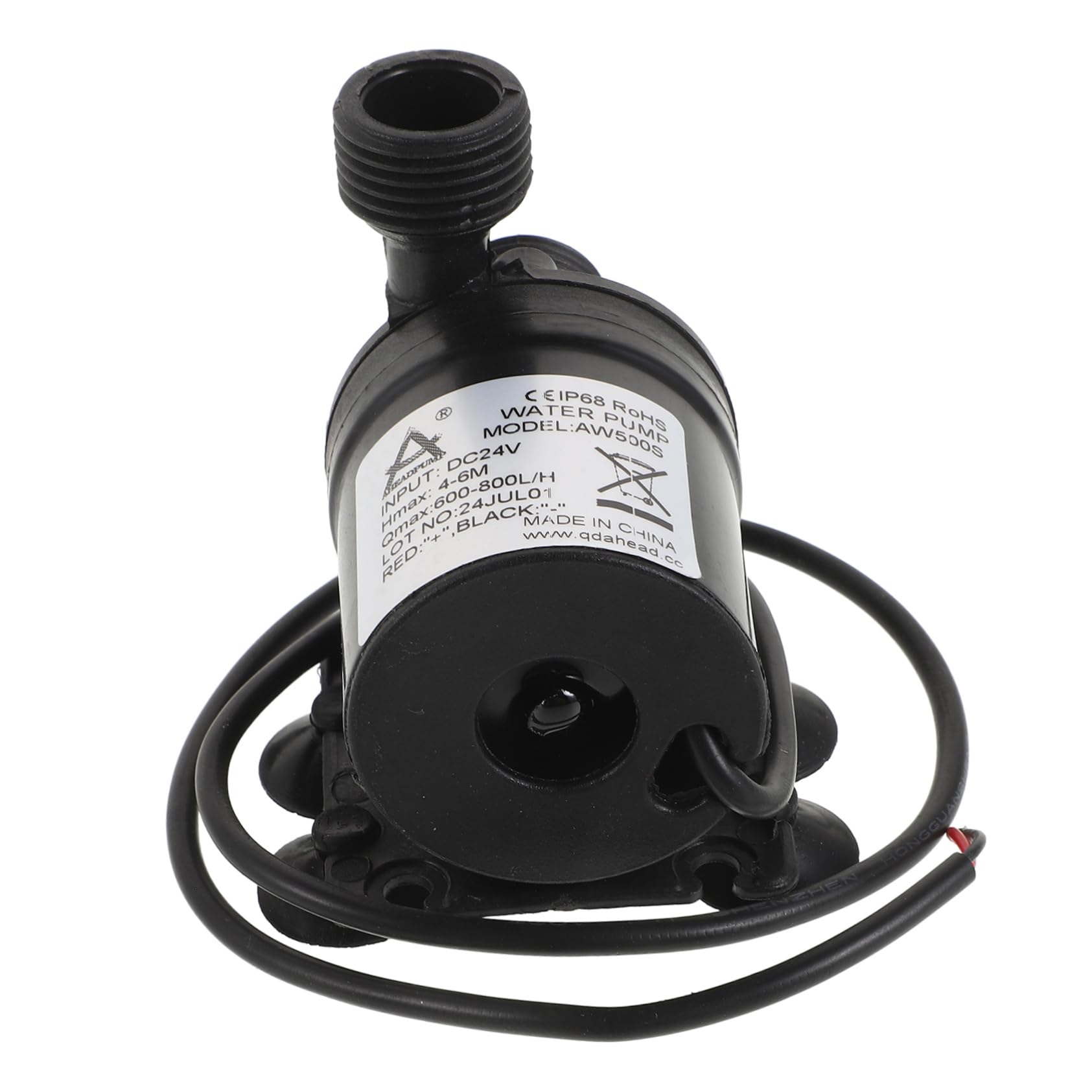Kleine Wasserpumpe mit 1/4 Zoll Gewinde, Starke Verstärkung