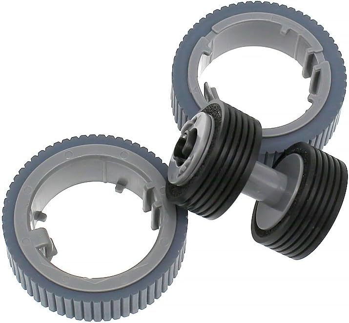 S-Union Replacement Scanner Brake and Pick Roller Set Compatible with Fujitsu Fi-7160 Fi-7180 Fi-7260 Fi-7280 Part NO: PA03670-0001 PA03670-0002 Model: FI-C728PR FI-C728BR