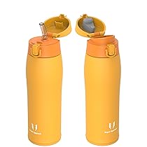 Super Sparrow Borraccia Termica, Ultraleggero Acciaio Inox 18, 10 Bottiglia Termica – 750ml – Senza BPA Tazza Termica, Thermos per Bambini, Scuola, Sportiva, Bici, Campeggio, Palestra