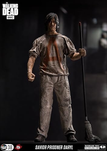 Miniatura 2 de McFarlane Toys The Walking Dead TV Savior Prisoner Daryl Figura de acción coleccionable durante 144 meses a 300 meses