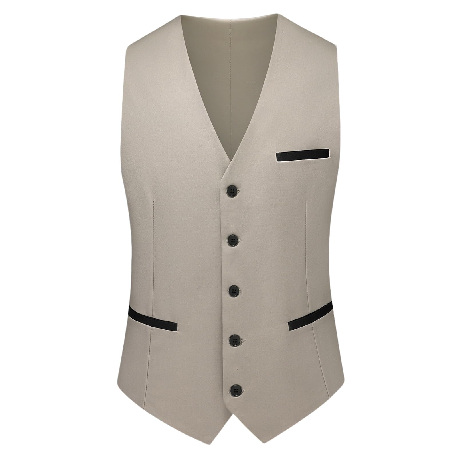 Costume Homme 3 Pièces Mariage Slim Fit Smoking d'affaires à Un Bouton pour Fête Blazer Veste Pantalon Gilet