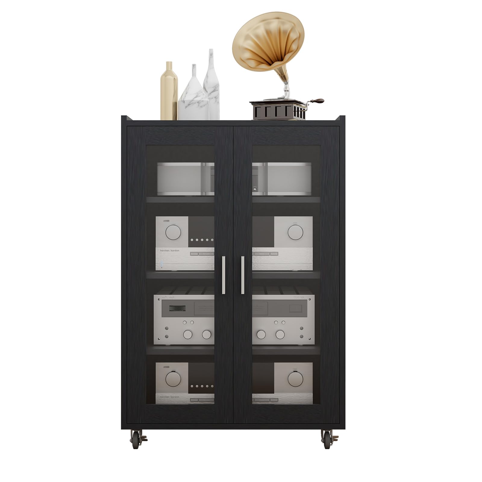 ELECWISH Media Storage Cabinet