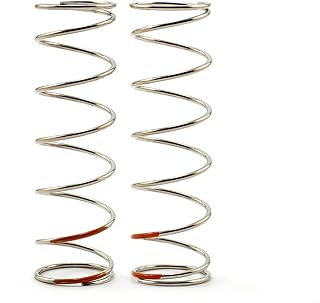 TEKNO R/C TKR6093 Shck Spring Set 1.6x7.5T 80mm Orange 6.11 lb/in