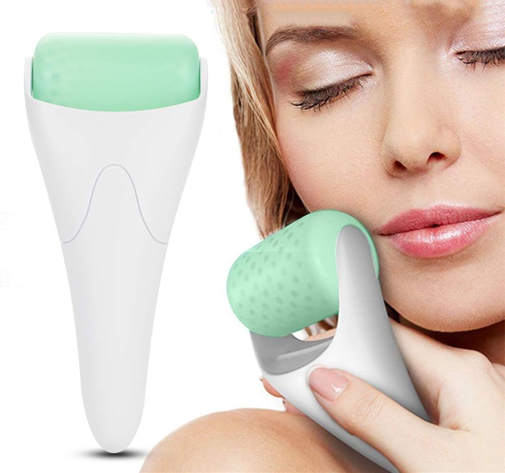 Face Roller,Handheld Face Ice Roller Massage Anti-wrinkle Machine Skin Tighten Lifting Pains Relieve Tool