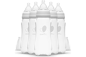 Evenflo Feeding Premium Proflo Venting Balance Plus Standard Neck Baby, Newborn and Infant Bottles