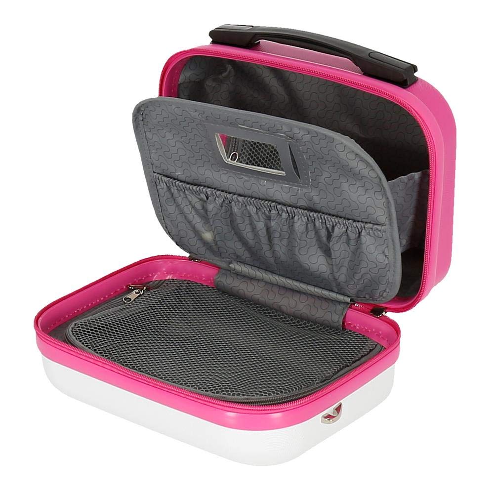 Disney Minnie Enjoy the Day Trousse de toilette adaptable Blanc 29x21x15 cms ABS