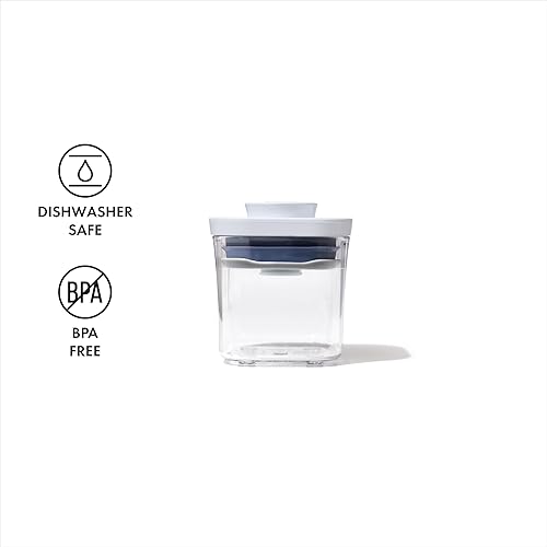 Miniatura 8 de OXO Good Grips POP Contenedor hermético de alimentos 02 cuartos de galón para especias y más